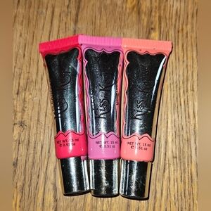 Kleancolor Kiss For Keeps Liquid Lipstick- Blaze, Magenta & Coral 0.51oz Discon.